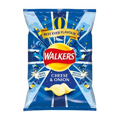 Walkers Cheese & Onion