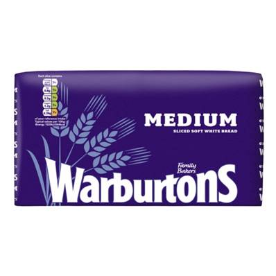 Warburton's Medium White Sliced Bread