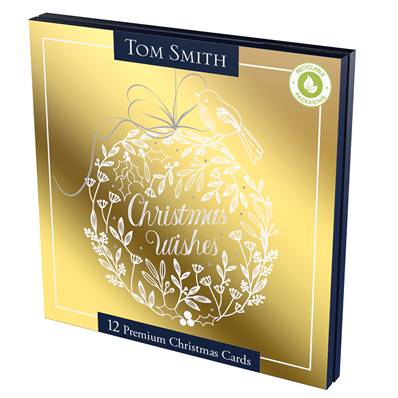 Christmas Cards - Premium Golden Foliage