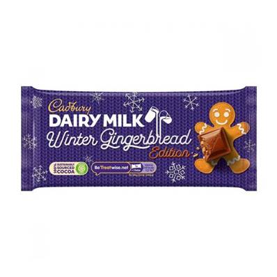 Cadbury Dairy Milk Winter Gingerbread