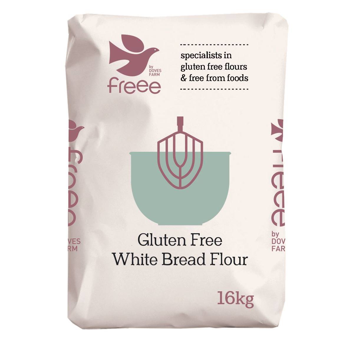 Doves Farm GlutenFree White Bread Flour 16Kg