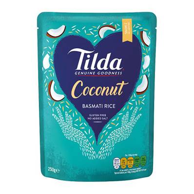 Tilda Steamed Coconut Basmati Rice 