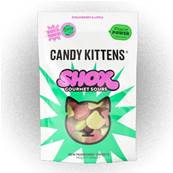 Candy Kitten Shox Sour Vegan Gummy Sweets 140g