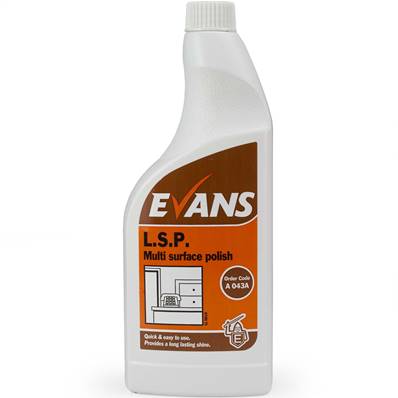 Evans-Vanodine Liquid Spray Polish (Furniture Polish)