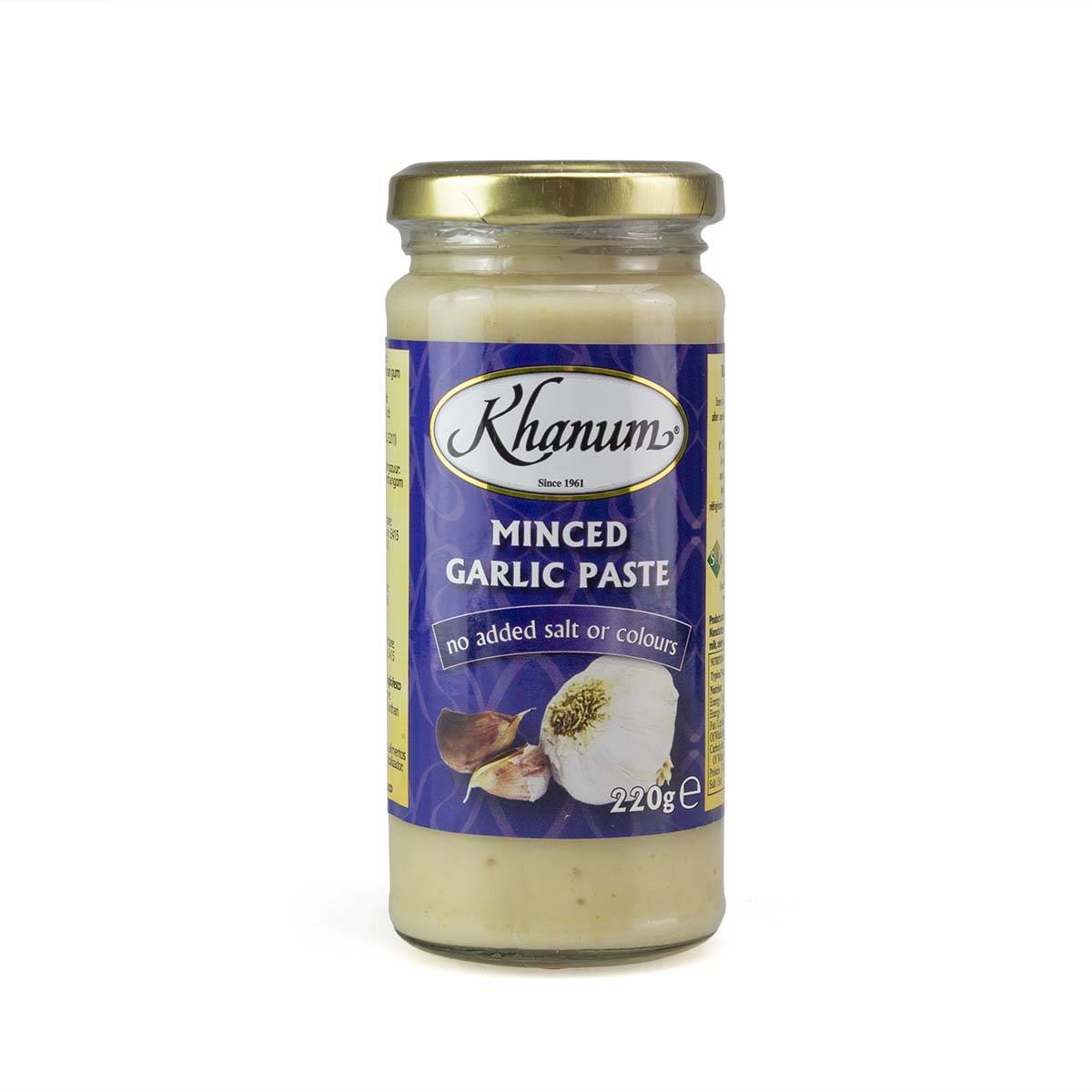 Minced Garlic Paste