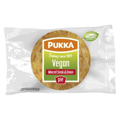 Pukka Steak & Onion Pie Individual - VEGAN