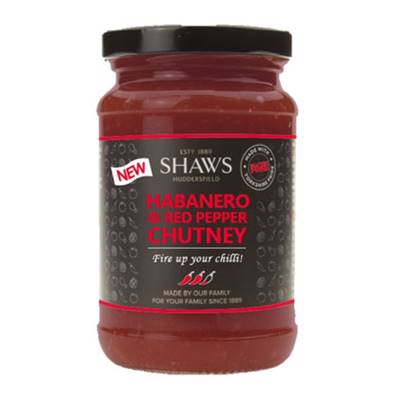 Shaw's Habanero & Red Pepper Chutney