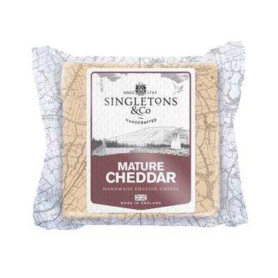 Singletons & Co Mature White Cheddar 200g