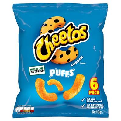 Cheetos Cheese Puffs 6 pack