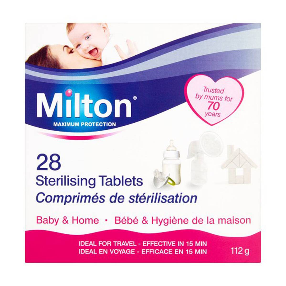 Milton Maximum Protection Sterilising Tablets