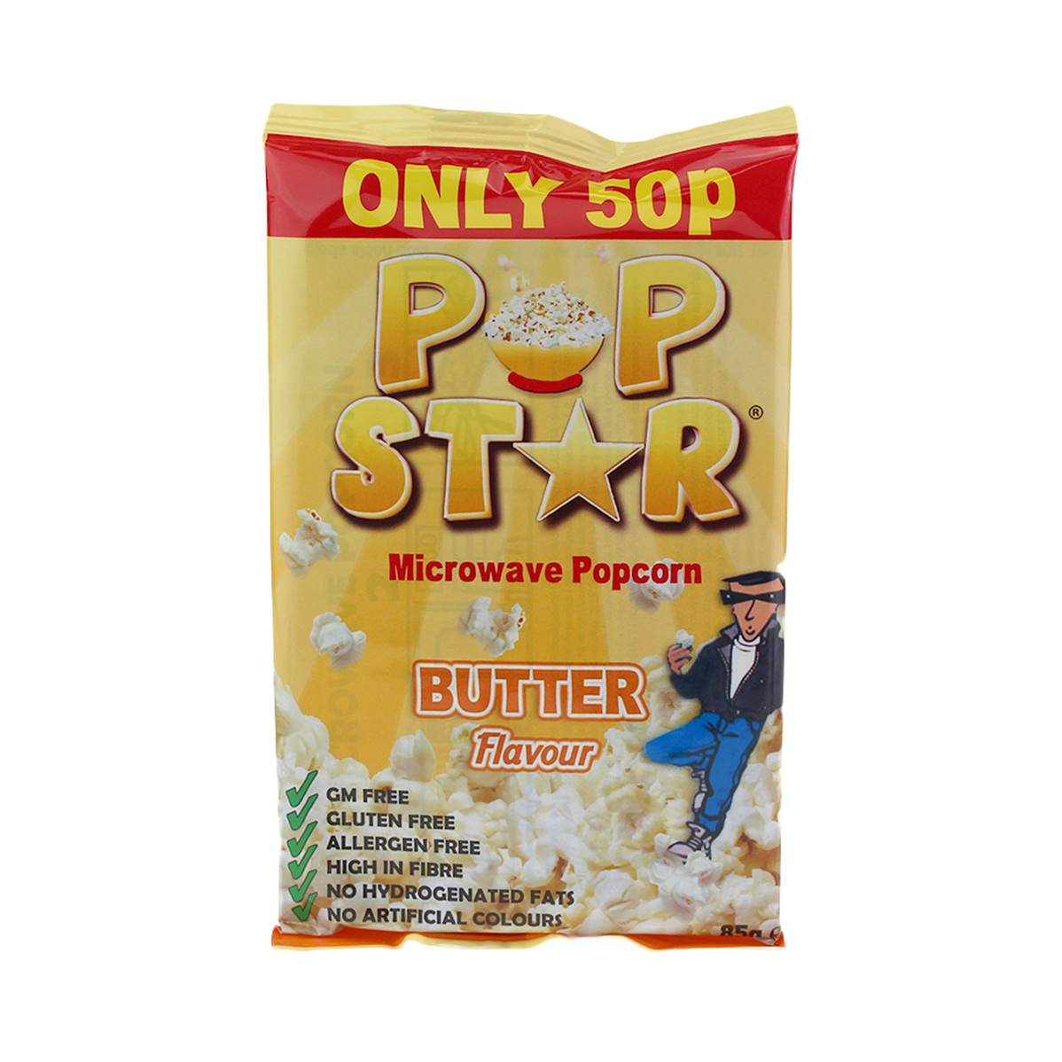 Pop Star Microwave Butter Popcorn