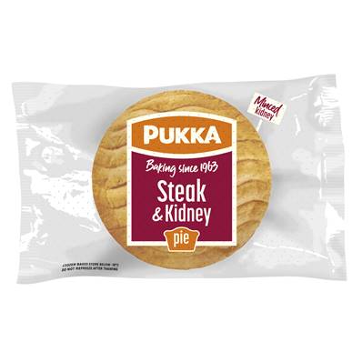 Pukka Large Steak & Kidney Pie (BOX)