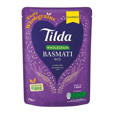 Tilda Steamed Wholegrain Basmati Rice