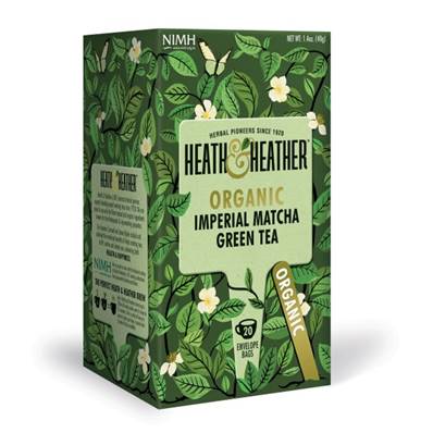Heath & Heather Organic Tea - Imperial Matcha Green Tea