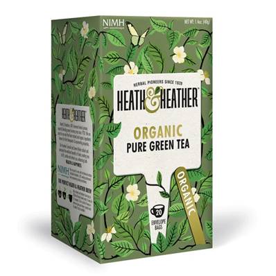 Heath & Heather Organic Tea - Green Tea