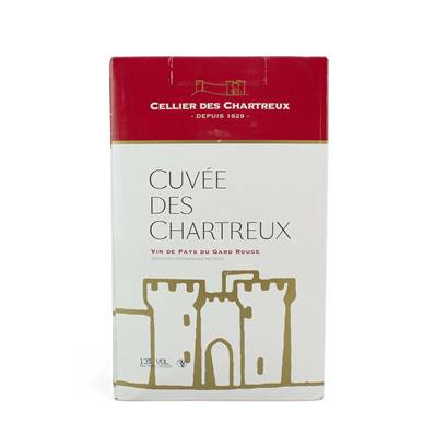 Cuvee Des Chartreux Rouge (13.5%) 10ltr BIB