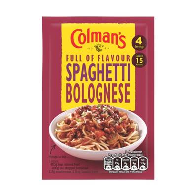 Colman's Spaghetti Bolognese Mix