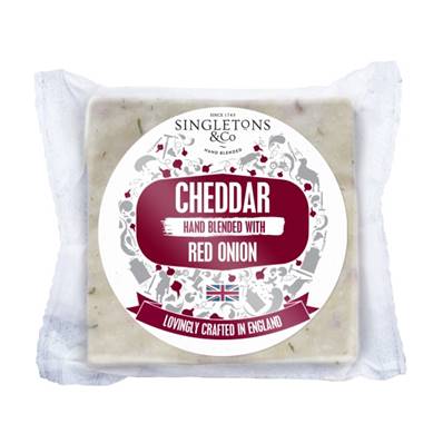 Singletons & Co Cheddar with Red Onion