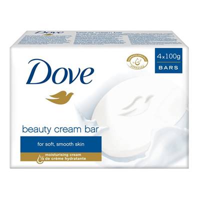 Dove Cream Soap Bar 4 Pack