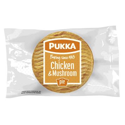Pukka Large Chicken & Mushroom Pie (BOX)