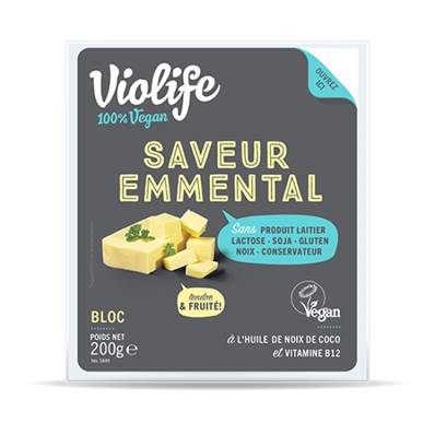 Violife Vegan Cheese Emmental Block