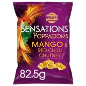 Walkers Sensations Poppadoms Mango & Chilli Chutney 