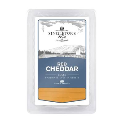 Singletons & Co Mild Red Cheddar Slices