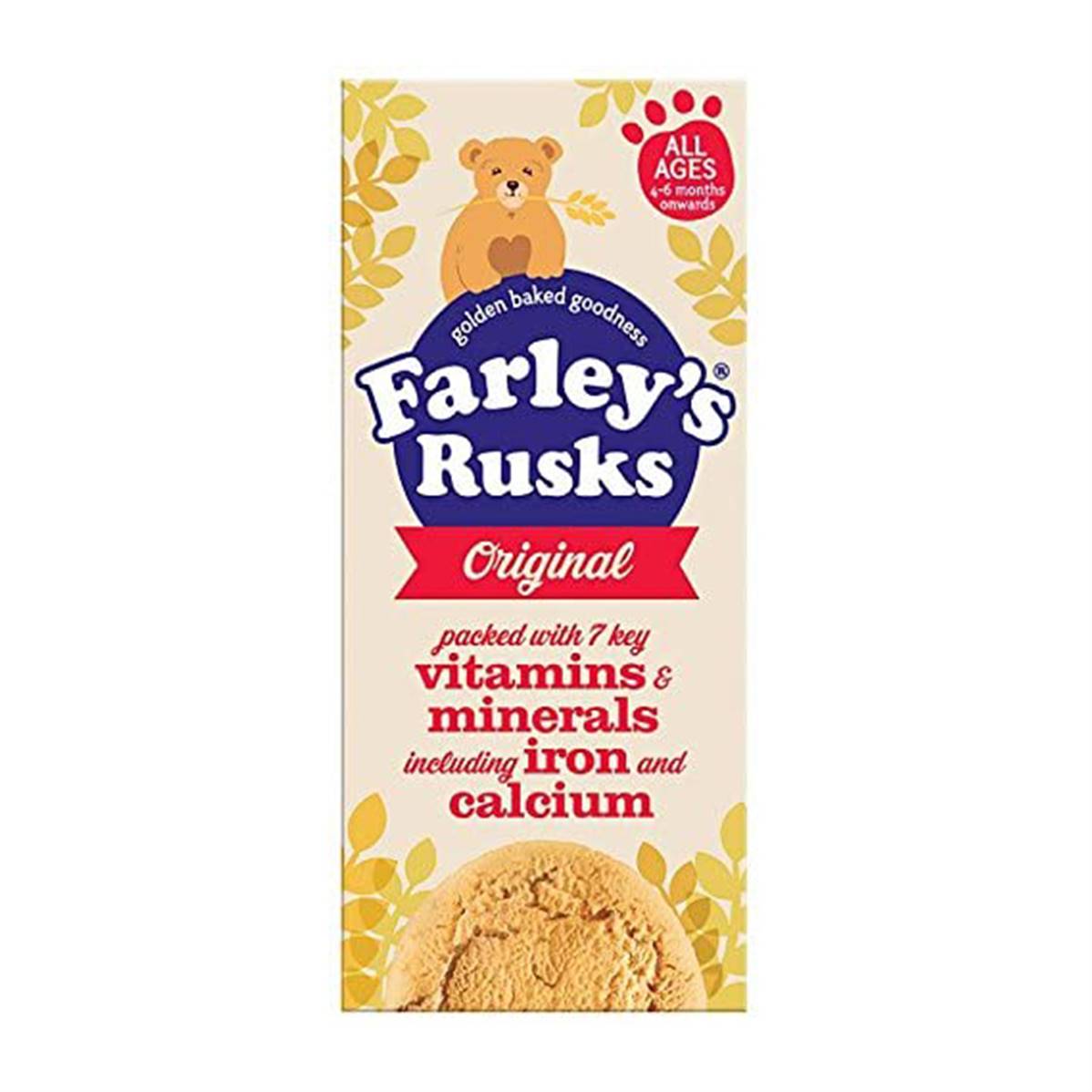 Farley's Rusk Original 4 months+ (BBE 31/05/24)