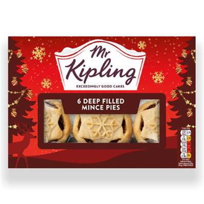 Mr Kipling Mince Pies 