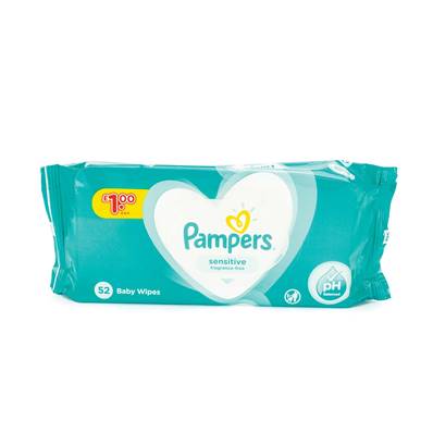 Pampers Baby Wipes - Fragrance Free