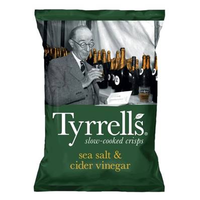 Tyrrells Sea Salt & Cider Vinegar Crisps