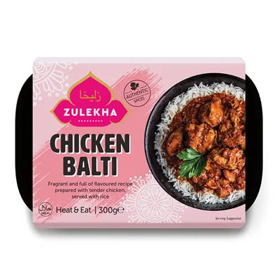 Zulekha Chicken Balti Curry Meal