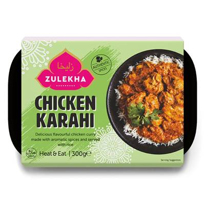Zulekha Chicken Karahi Curry Meal