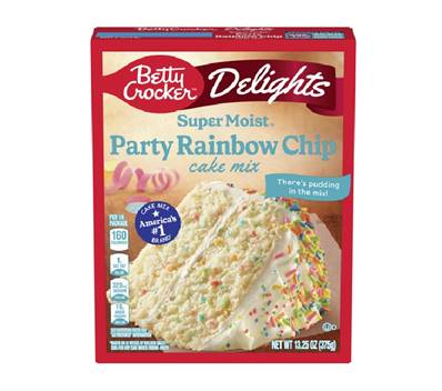 Betty Crocker Rainbow Cake Mix