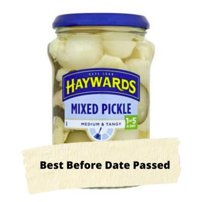 Hayward's Medium & Tangy Mixed Pickle (BBE 31/10/22)