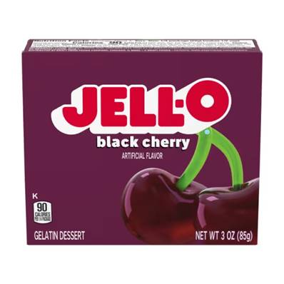 Jell-O Black Cherry
