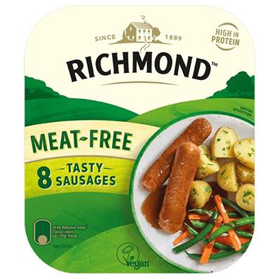 Richmond Meat Free Sausages