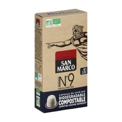 San Marco Espresso No.9 Capsules (Nespresso) Bio/Compostable 