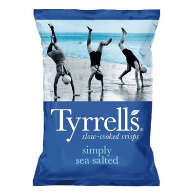 Tyrrells Lightly Sea Salted Crisps