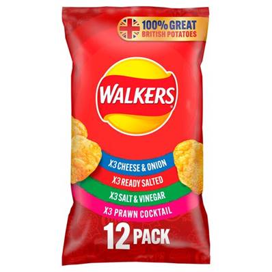 Walkers Variety 12 pack