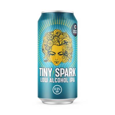 Brewpoint Tiny Spark Low Alcohol 0.5% Can