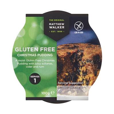 Matthew Walker Gluten Free Christmas Pudding - Individual