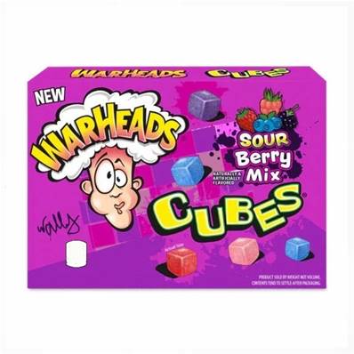 Warheads Sour Berry Cubes