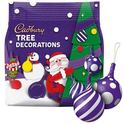 Cadbury Tree Decorations Bag