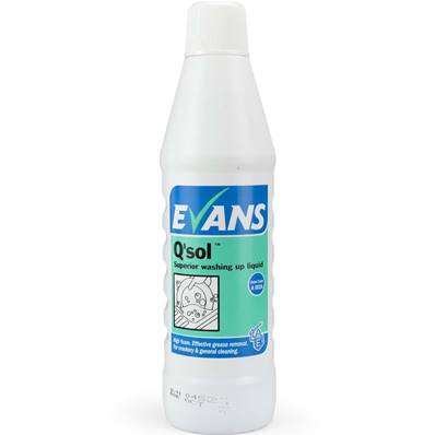 Evans-Vanodine Q'Sol (Superior Washing-Up Liquid)