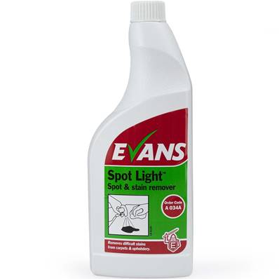 Evans-Vanodine Spot Light (Carpets and Fabric Stain Remover) 