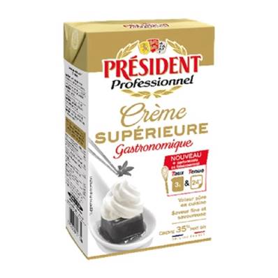 President Professional Cream Gastronomique 35%