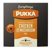 Pukka Medium Chicken & Mushroom Pie (Individual)