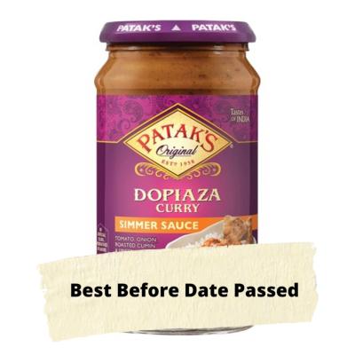 Patak's Dopiaza Sauce (Best Before 30/09/22)