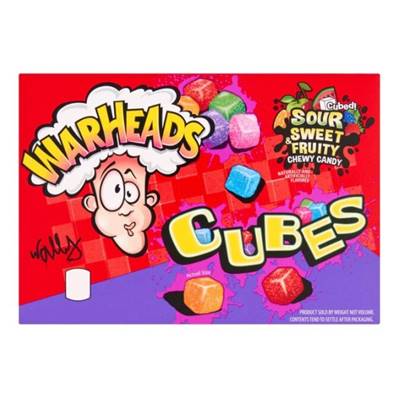 Warheads Chewy Cubes